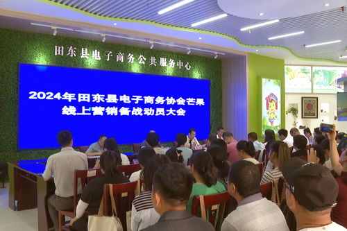 搭乘電商快車，田東芒果香飄萬里